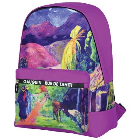 Berlingo рюкзак Art Дорога на Таити, фиолетовый