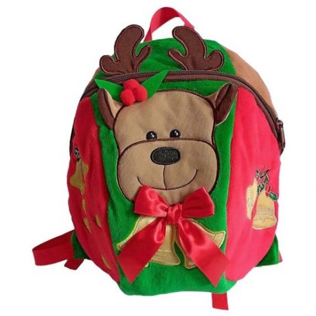 Shantou Gepai рюкзак Олень, зеленый/красный