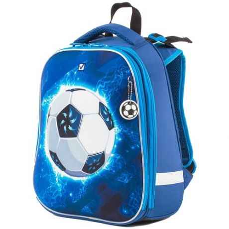 BRAUBERG Рюкзак Premium Футбол (227814), синий