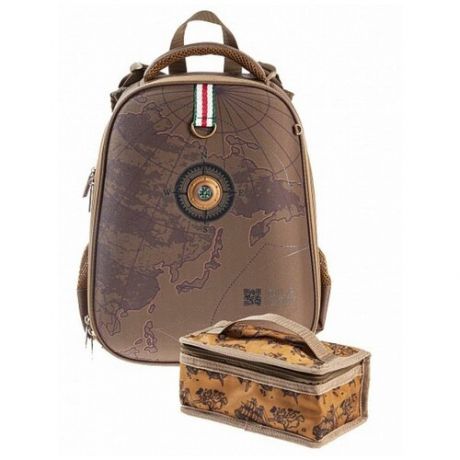 Школьный рюкзак Hatber Ergonomic Classic TRAVEL с термосумкой