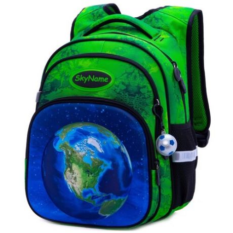 Школьный рюкзак с анатомической спинкой для мальчика Skyname / Winner one с Космосом для младших классов (R3-239)