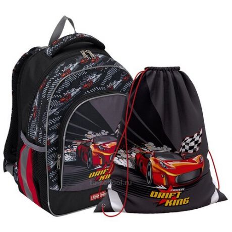 Рюкзак Erich Krause - ErgoLine 15L - Drift King - с мешком