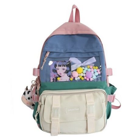 Рюкзак для девочки цветной
