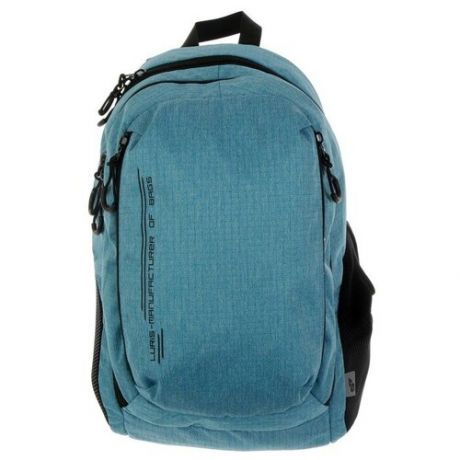 Рюкзак молодёжный с эргономичной спинкой, Luris «Тейди», 44 х 28 х 18 см, голубой