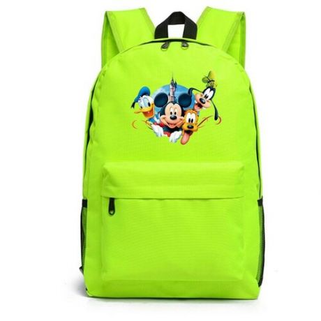 Рюкзак герои Микки Маус (Mickey Mouse) зеленый №6