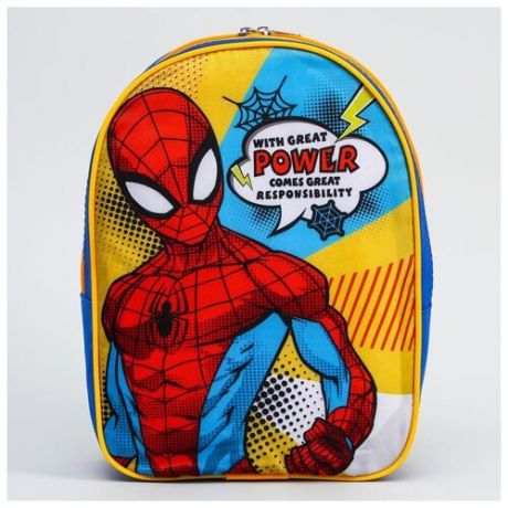 Рюкзак Человек-Паук, 21 x 26 см, отдел на молнии
