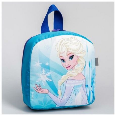 Рюкзак детский, с мигающим элементом, отдел на молнии, «Холодное Сердце» , Disney