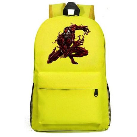 Рюкзак Красный веном - Карнаж (Spider man) желтый №6