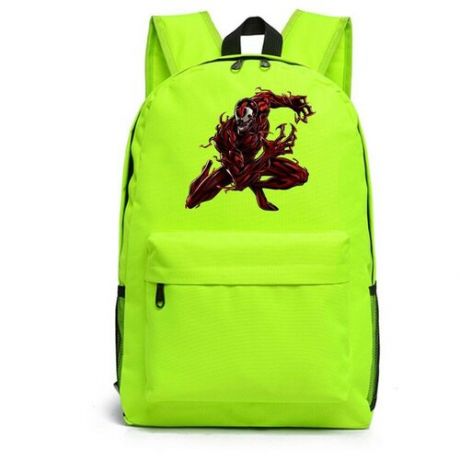Рюкзак Красный веном - Карнаж (Spider man) зеленый №6