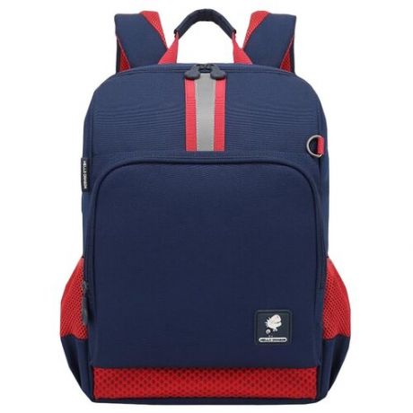 Рюкзак для ноутбука 13,3" SUMDEX BPA-102BU, нейлон (синий/красный)