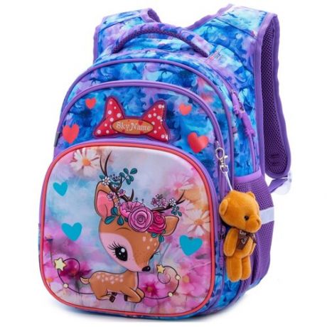 Школьный рюкзак SkyName R3-230 + брелок мишка