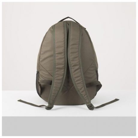Рюкзак туристический Taif 35 л, 2 отдела на молниях, наружный карман, 2 боковые сетки, олива