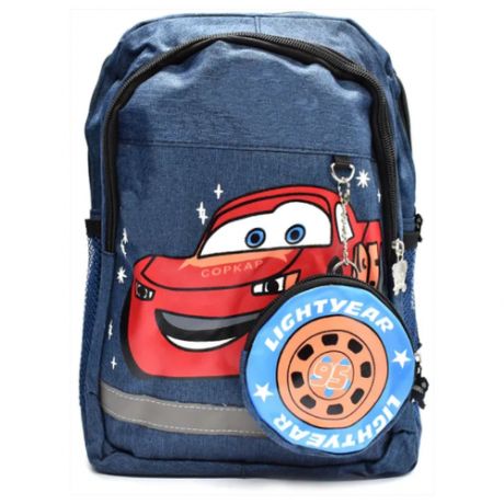Детский рюкзак для мальчика " Машинки "23*27*9 см