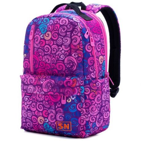 Молодежный городской рюкзак с уплотненной спинкой для девушки Skyname / Winner one для подростков (77-06)