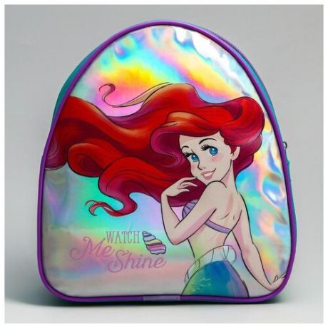 Детский рюкзак Disney через плечо, "Watch Me Shine", Принцессы, Ариель