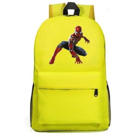 Рюкзак Железный - Человек паук (Spider man) желтый №4