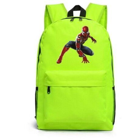 Рюкзак Железный - Человек паук (Spider man) зеленый №4