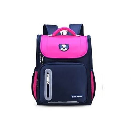 Рюкзак SM Baby, школьный, из водоотталкивающего материала, розовый