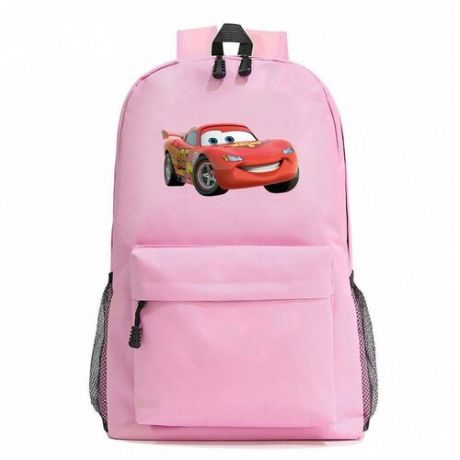 Рюкзак Молния Маккуин (Cars) розовый №2