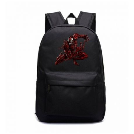 Рюкзак Красный веном - Карнаж (Spider man) черный №6