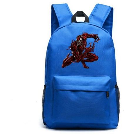 Рюкзак Красный веном - Карнаж (Spider man) синий №6