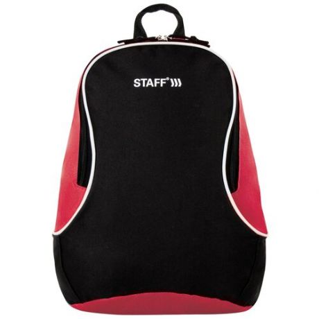 Рюкзак STAFF FLASH универсальный, черно-синий, 40х30х16 см, 270295, 270295
