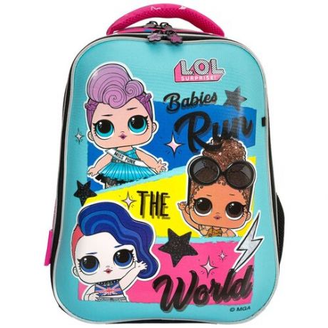 Рюкзак школьный LOL LOHB-UT1-866H, с EVA панелью, для девочек.