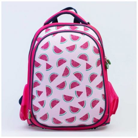 Рюкзаки школьные для девочек котофей 02804153-40 размер выс. 37,5 см цвет розовый
