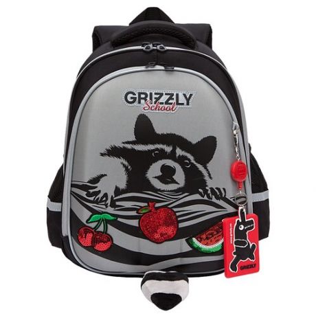 Grizzly Ранец (RAZ-186-7/1), серый