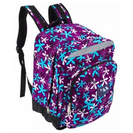 Школьный рюкзак П3821 фиолетовый