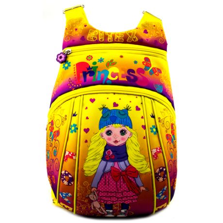 Рюкзак для девочки BITEX 28-911 желтый