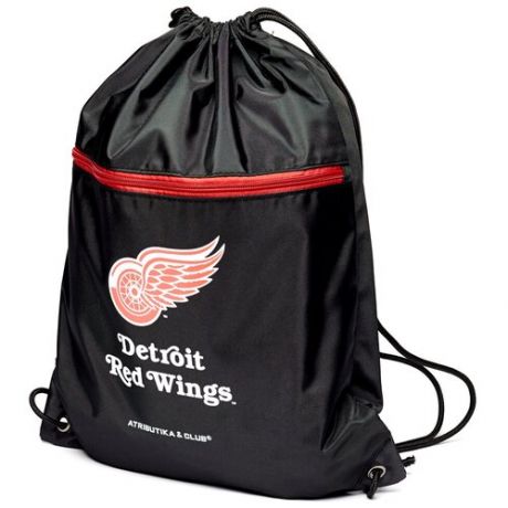 Atributika & Club Мешок для обуви NHL Detroit Red Wings 58077, черный