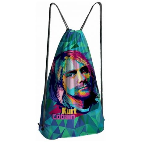 Сумка, рюкзак для сменной обуви Pop art Kurt