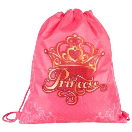 Target Сумка для детской сменной обуви Принцесса 17908, розовый/золотистый