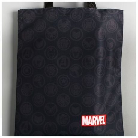 Сумка текстильная Marvel Мстители, 31*1*40,5 см, без молнии, без подклада