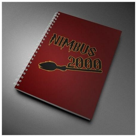 Тетрадь "Nimbus 2000 - Гарри Поттер", А5, 48 листов, без разлиновки