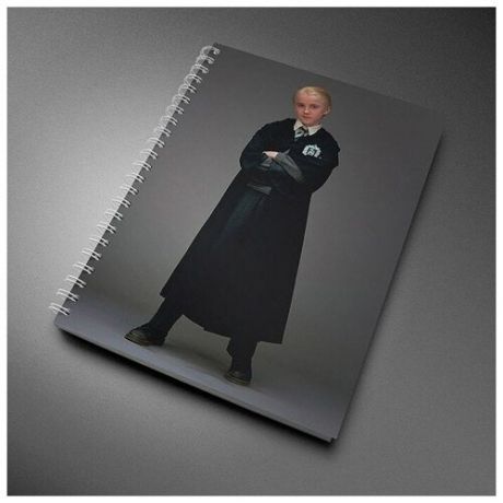 Тетрадь "Draco Malfoy - Гарри Поттер", А5, 48 листов, без разлиновки