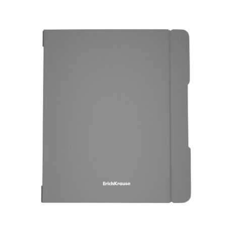 Тетрадь А5+, 48 листов в клетку Erich Krause FolderBook, сменная пластиковая обложка, блок офсет, чёрная