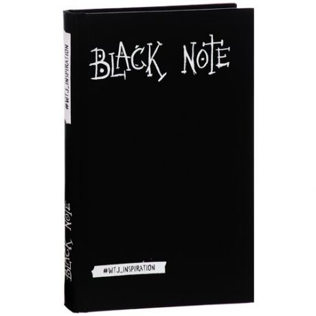 Блокнот ЭКСМО Black Note A5, 96 листов, черный