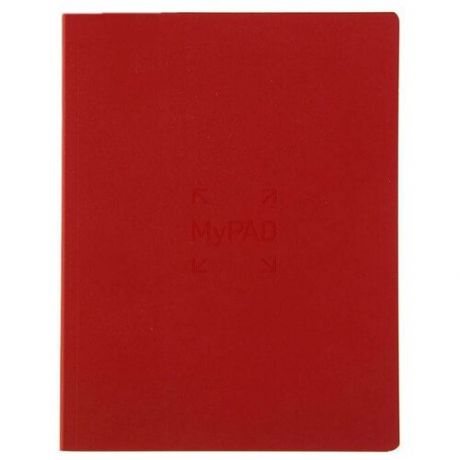 Блокнот в линейку Fabriano "MyPad" 24х18,5 см 48 л 85 г, обложка красная