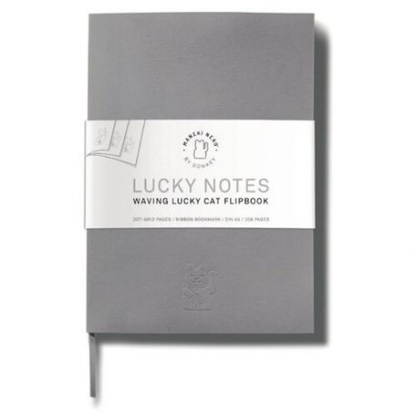 Блокнот с закладкой Maneki Neko Lucky Notes A5 Donkey products, DO400341
