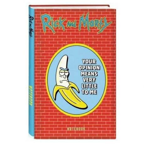 Блокнот Rick And Morty: Банан Рик