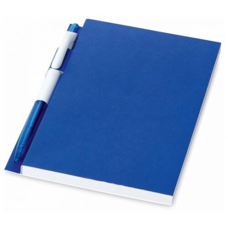 Блокнот А6 "Baldwin" с ручкой, синий