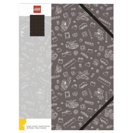 Блокнот LEGO 51668 А4 96 листов, серый