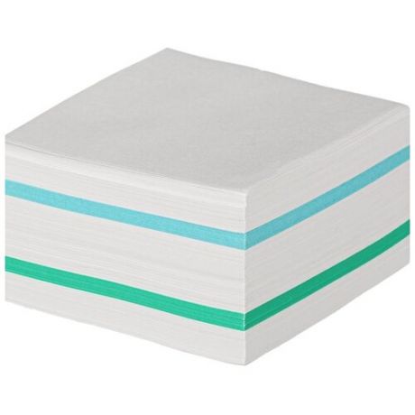 Блок для записей Attache 90x90x50 мм разноцветный плотность 65 г/кв.м, 1179445