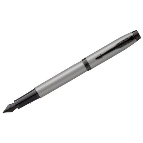 PARKER ручка перьевая IM Achromatic F, 2127741, синий цвет чернил, 1 шт.
