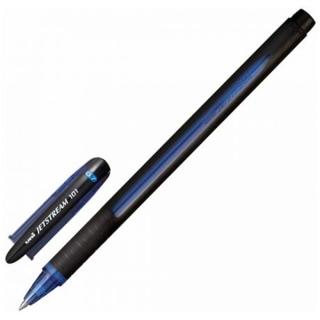 Uni Mitsubishi Pencil Ручка шариковая Uni JetStream, 0.7 мм (SX-101-07), SX-101-07 BLACK, черный цвет чернил, 1 шт.