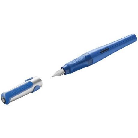 Ручка перьевая Pelikan School Pelikano (PL802918) синий A перо Нержавеющая сталь для правшей карт. уп.