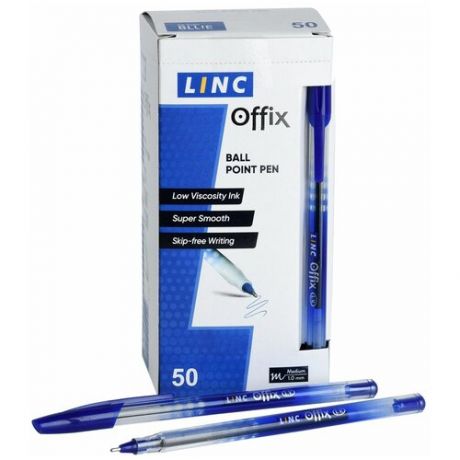Linc набор шариковых ручек Linc "Offix" синий 1500FW