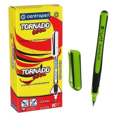 Ручка-роллер, 0.5 мм, линия 0.3 мм, Centropen Tornado Cool 4775, одноразовая, корпус микс, картонная упаковка